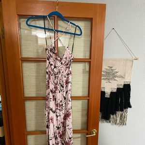Floral maxi dress